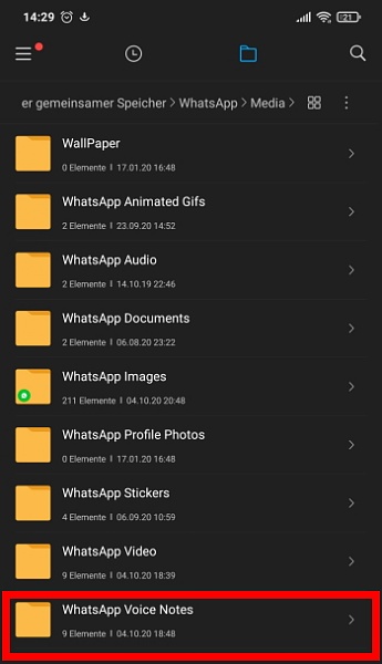 Whatsapp Nur Audiodaten Wiedergeben