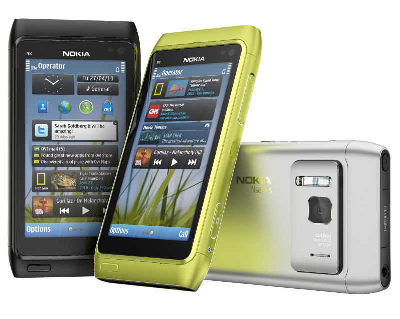 Nokia N8: Symbian 3 Gert soll schon im Juni erscheinen