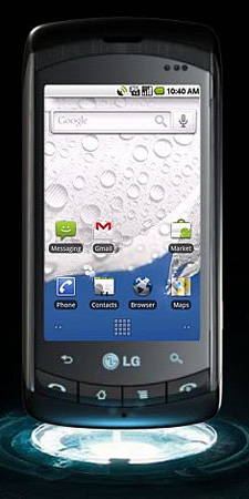 LG Ally mit Android Betriebssystem 2.1