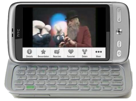 HTC Vision mit QWERTZ-Tastatur