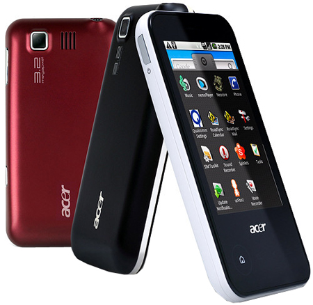 Acer Betouch E400 mit Android 2.1 nun erhltlich