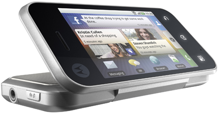 Motorola  Backflip: Software Update auf Android 2.1