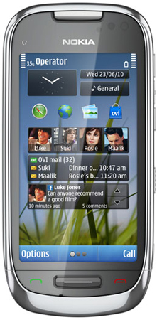 Nokia C7 mit Symbian3 wird absofort ausgeliefert