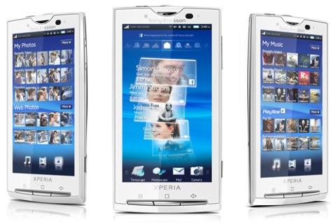 Sony Ericsson Xperia-Updates auf Android 2.1 nun erhltlich