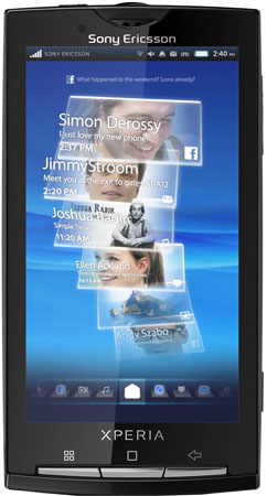 Sony Ericsson X10 wird nachtrglich mit Pinch-to-Zoom ausgestattet