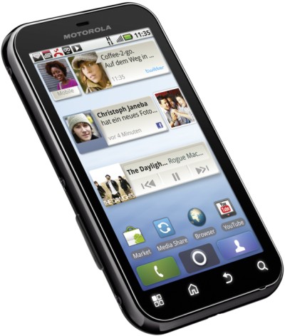 Motorola Defy Update auf Android 2.2 erst ab dem 2. Quartal 2011 erhltlich