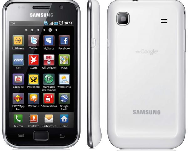 Samsung I9000 Galaxy S ab nchste Woche auch in Wei erhltlich