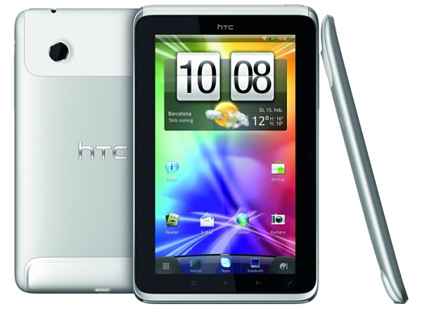 Erstes HTC Tablet PC: HTC Flyer vorgestellt