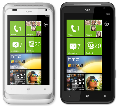 HTC Titan und Radar: Neue Windows 7.5 Mango Phones