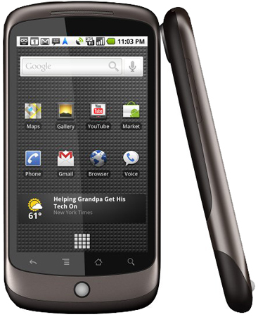 Google Nexus One: Ungewhnliche Display-Auflsung