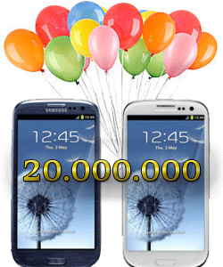 Samsung Galaxy S3: 20 Millionen Verkufe in nur 100 Tagen