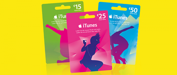 iTunes-Karten: 15% Rabatt bei PayPal