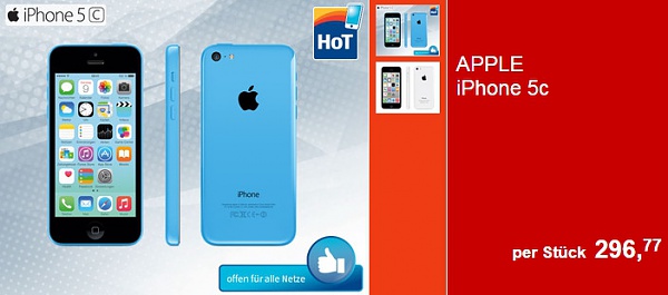 Aldi/Hofer iPhone 5C: Media Markt noch billiger!