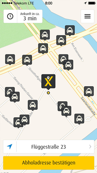 MyTaxi App: Jetzt bis 17.Mai 50% auf Fahrten mit dem Taxi sparen!