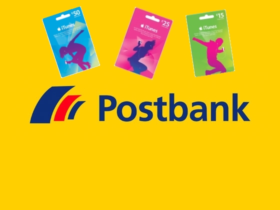 Postbank Online-Banking: 20% bei iTunes-Karten sparen