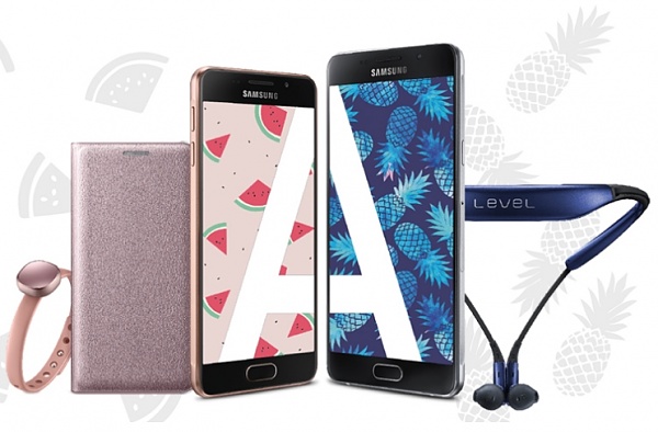 Samsung Sommerbox Aktion: Galaxy A3 oder Galaxy A5 kaufen und Gratis Fitness-Accessoire erhalten